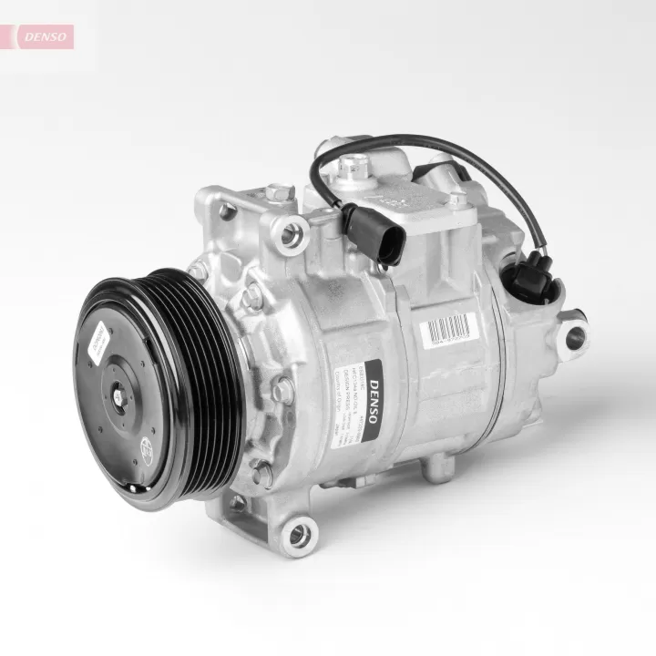 DCP02025  DENSO  ΚΟΜΠΡΕΣΕΡ 12V 7SEU16C PV6 AUDI A4 00-09/A8 02-10  AUDI B7, A4, L4   AUDI A4 III Serie 3.2 Fsi - 3.2 Fsi 4E0260805AA - 4E0260805AH - 4E0260805AL - 4E0260805AR - 4F0260805AL - 8E0260805BD - 8E0260805BG - 8E0260805BK - 8E0260805BT