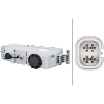 ΦΑΝΑΡΙ ΦΛΑΣ ΟΜΙΧΛΗΣ ΜΑΝ TGA ΑΡΙΣΤΕΡΟ 81253206111 FL-MA001L TRUCKLIGHT MAN LION´S STAR, TGA, TGS I 04.00- - 