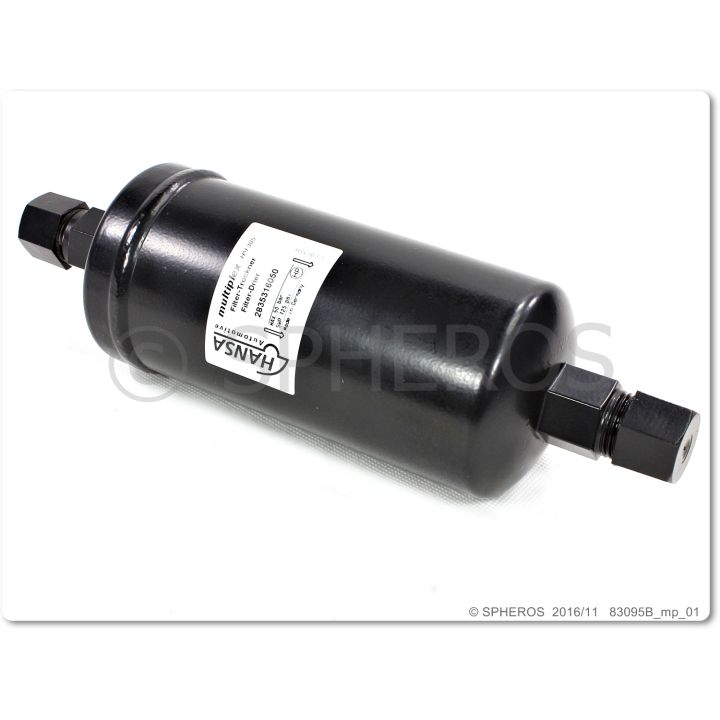 60652185 ΞΗΡΑΝΤΗΡΑΣ A/C  HM-305 (Oring)  ΦΙΛΤΡΟ ΑΦΥΓΡΑΝΣΗΣ    Hansa  O.R .135.616 / 835.616 Multiplex  HM305  ΦΙΛΤΡΟ ΥΓΡΟΥ HM305 7/8 OR-1  7/8UNF Multiplex o-ring D=75mm, L=232mm   H14-001-058 , 1101972B    Carrier/Sutrak Receiver Drier :24.06.95.013