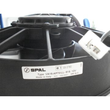 ΑΝΕΜΙΣΤΗΡΑΣ SPAL VA15-AP70/LL-51S 12V   VA15-AP70/LL-51S Ανεμιστήρας 255mm 12V Spal Ωθήσεως - 