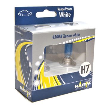 48607 – NARVA Σετ Λάμπες 12V Range Power White H7 55W (Σετ των 2) 48607 – NARVA - 