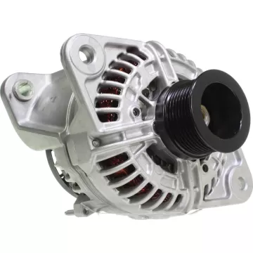 0124555009 -BOSCH ΔΥΝΑΜΟ VOLVO   FH   24V 80A VOLVO FH 12, FM 12   49490  KHD VOLVO 28V 80A PV10 [W-L-15-S-DFM] Bosch Original Lichtmaschine   Renault Trucks Kerax 460.32 500.32 Volvo 8700  0124555009 0124555017 0124555020, 0124555027  - 