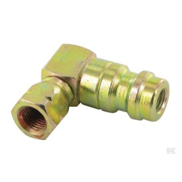 58.30004  ΑΝΤΑΠΤΟΡΑΣ R12/R134 ΓΩΝΙΑ ΥΨΗΛΗΣ  ADAPTOR ΜΕΤΑΤΡΟΠΗΣ    1/4 Adaptor Γωνία 90° Υψηλής Ορειχάλκινος 40460060C  Retrofit R134a HP adapter (pack. 5pz) OE: RMA133 KL070004 Adaptor 1/4" high side - 