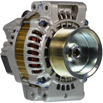 A4TR5691 MITSUBISHI  ΔΥΝΑΜΟ SCANIA   24V, 100A  Α004TR5691   SCANIA P,G,R,T ΔΥΝΑΜΟ  24v 100A 2004-on    MITSUBISHI	A4TR5691, A004TR5691 SCANIA	2395908, 1884268 - 