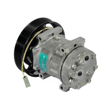 20587125 85000458 SANDEN ΚΟΜΠΡΕΣΕΡ VOLVO FH NEW A/C D13 20587125-84094705-85013654   COMPRESSOR,NEW, SANDEN 7H15, VOLVO FH TRUCK, 24V 8PV 180mm, VERT     COMPRESSOR VOLVO TRUCKS OE: 20587125 - 4324 - 85000458 - 85013654 - 