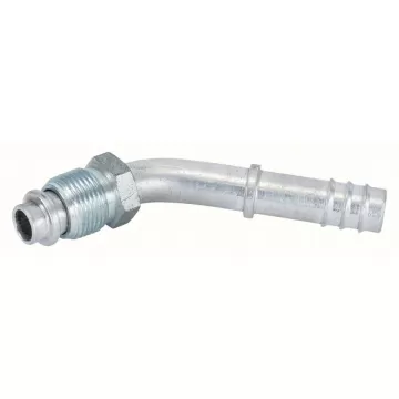 ΓΩΝΙΑ  45º  3/8"~3/4" o-ring 45° Αρσενικό Ακροφύσιο FITTING, MOR-45D 8-10 ALUMINIUM BARB, STEP-UP 1542   - 