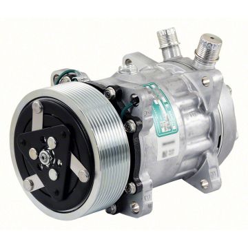 8035 Compressor Sanden SH7H15 , 24V For driver's A/C Citaro / Konvekta  Compressor Sanden, Mercedes Citaro, PV10, 24v    Ref.:  A0008353003 , A0008352603 , B13AA1222 - 
