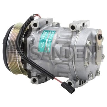 COMPRESOR UNIVERSAL SANDEN SD7H15 8244 - OE: 4281803M1 COMPRESOR AIRE ACONDICIONADO TRACTOR MASSEY FERGUSON   MF565 - MF7465 - MF7475 - MF7480    Series 5400 - 6400 - 7400 - 