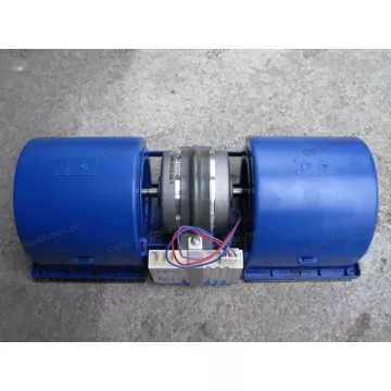 HISPACOLD 5300068   ΜΟΤΕΡ  ΔΙΠΛΟ ΚΟΜΠΛΕ ΜΕ ΠΛΑΚΕΤΑ [ ΜΠΛΕ ] Hispacold double blower with controller   Twin Blower 24v  Double axial motor fan Hispacold OE: 5010531145 - 5300068 - 593111 HISP5300068    Double blower Hispacold Hispacold Double Blower W/S - 