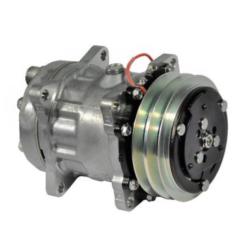 8959 KOMPRESOR SD7H13 MODEL - SD8959 PULLEY - 125MM BELT - 2A Sanden 4569 Off Road Applications   CATERPILLAR : VA207258 MASSEY FERGUSON : VA207258 - 