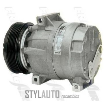68535 (67535) ΣΥΜΠΙΕΣΤΗΣ  RENAULT MEGANE SCENIC    NISSAN INTERSTAR, PRIMASTAR    NISSAN / OPEL MODEL-PRIMASTAR, INTERSTAR; MOVANO (1.9,2.2) Compressor - DELPHI / HARRISON MODEL  V5  123 MM PV6   No Original 1135309/4403563/9111563/ - 
