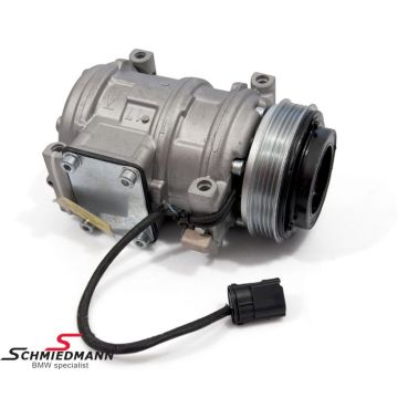 98922 COMPRESSOR NEW  BMW OE No.	64528385918 / 64528387983, 64526904016 / 64526911348 / 64528367983  /  	DENSO Application	BMW E36 (750i) Compressor	DENSO 10PA17C Voltage	12 V Pulley wheel diameter [mm] (measured on grooves)	115 Number of grooves	6 - 