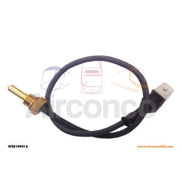 149.41A 1319548A  WEBASTO 14941A SPHEROS Αισθητήρας θερμοκρασίας ( γκρι ) 380mm  Κωδικός 14941B      THERMO SERIES ΒΑΛΒΙΔΑ ΘΕΡΜΟΚΡΑΣΙΑΣ  WEB14941A 1319548A - Webasto Temperature Sensor Temperature Sensor Part No: 1319548A - 