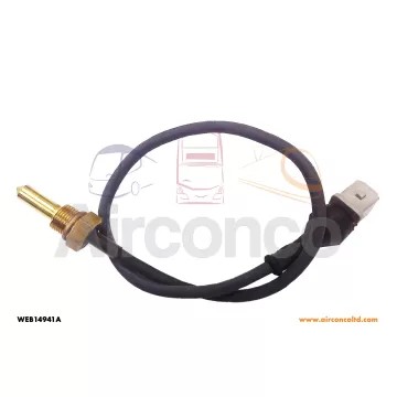 149.41A 1319548A  WEBASTO 14941A SPHEROS Αισθητήρας θερμοκρασίας ( γκρι ) 380mm  Κωδικός 14941B      THERMO SERIES ΒΑΛΒΙΔΑ ΘΕΡΜΟΚΡΑΣΙΑΣ  WEB14941A 1319548A - Webasto Temperature Sensor Temperature Sensor Part No: 1319548A - 