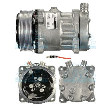 8028   8086    7890  SANDEN  R134  ΚΟΜΠΡΕΣΕΡ  NEW  HOLLAND   TM   TV 60      ΣΥΜΠΙΕΣΤΗΣ SANDEN SD7H15 119PV8 12V V-OR    ΚΟΜΠΡΕΣΕΡ   SD7H15 78566 Compressor - SANDEN MODEL - 7H15 NUM CLUTCH 8PK 119MM APPLICATIONS UNIVERSAL V-ORING 12V R134A - 