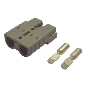 S175  GREY ΠΡΙΖΑ  ΡΕΥΜΑΤΟΣ   ΚΛΑΡΚ  170A  grey  Anderson Connector 175Amp 600V Grey Plug Cable Terminal Battery Power    Description	Plug for coffeemaker  Vergl.-Nr./Ref.: 321.002.000.0 , A 000 824 75 65 , 36.25435-0062 , 32.1002.10.00 - 