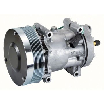 40405268 183-5106  ΣΥΜΠΙΕΣΤΗΣ CASE IH SANDEN SD7H15 14V 152PV8   955C 963C 930H 990H    Sanden Compressor # 4840 4302 CATERPILLAR OEM# 183-5106  Compressors  CATERPILLAR 183-5106 (1835106), Compressor, air conditioning - 