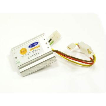 Speed Control Sutrak p/no 26.09.10.110-01  sutrak part number 26.09.10.110.01 speed control for 24V blower DRB100  260910110  TYPE: SPEED CONTROLLER  26.09.10.110 Sutrak Blower Speed Controller w/Filter 15Amp 24V (DRB100)  TYPE: DRB100 26,09,10,110  - 