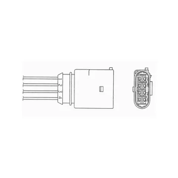 OZA510-AU1 NGK NTK    ΑΙΣΘΗΤΗΡΑΣ     Λ NGK OZA510-AU1 Audi A2 1.4 OZA510-AU1 | NGK Oxygen Sensor 1782   - 