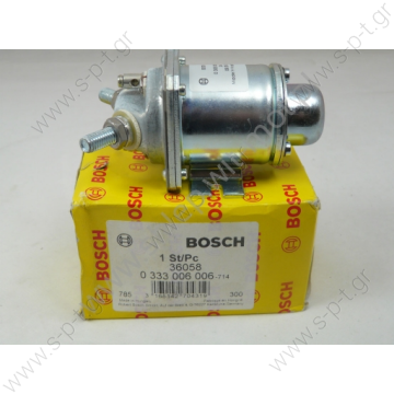 ΡΕΛΕ ΙΣΧΥΟΣ  BOSCH 0333006006  24V 80A NEW   Manufacturer number: 0 333 006 006 (0333006006) - ORIGINAL PRODUCT  electromagnetic relay BOSCH manufacturing part number 0 333 006 006 - 24V; 80Amp - DAF, Scania, Mercedes, MAN, Volvo, Iveco, Kasbohrer  ΡΕΛΕ ΙΣΧΥΟΣ  BOSCH 0333006006  24V 80A NEW   Manufacturer number: 0 333 006 006 (0333006006) - ORIGINAL PRODUCT  electromagnetic relay BOSCH manufacturing part number 0 333 006 006 - 24V; 80Amp - DAF, Scania, Mercedes, MAN, Volvo, Iveco, Kasbohrer