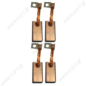 13008 GEBE  Brush 09/13x25.5 BOSCH 6/12V (4) @ 13008 GEBE  Brush 09/13x25.5 BOSCH 6/12V (4) @