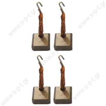 13021 GEBE  Brush 07/16x15 BOSCH 12V (4) @ 13021 GEBE  Brush 07/16x15 BOSCH 12V (4) @