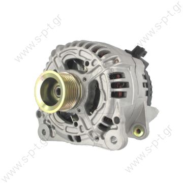 33265 LETRIKA (ISKRA)  Alternator VW GOLF/VENTO/PASSAT 120A [W-D ]021903025B  	0120485046 0123310007 0123505005 0123505010