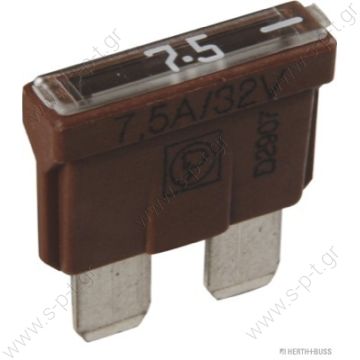 50295507  ΑΣΦΑΛΕΙΑ ΜΑΧΑΙΡΩΤΗ ΚΑΝΟΝΙΚΗ 7.5Α ΚΑΦΕ    HERTH+BUSS ELPARTS - Fuse ΑΣΦΑΛΕΙΑ 7,5Α 50295507  ΑΣΦΑΛΕΙΑ ΜΑΧΑΙΡΩΤΗ ΚΑΝΟΝΙΚΗ 7.5Α ΚΑΦΕ    HERTH+BUSS ELPARTS - Fuse ΑΣΦΑΛΕΙΑ 7,5Α