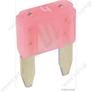 50295574   ΑΣΦΑΛΕΙΑ ΜΑΧΑΙΡΩΤΗ ΜΙΝΙ  4Α   ΡΟΖ      HERTH+BUSS ELPARTS - Fuse ΑΣΦΑΛΕΙΑ ΜΙΝΙ 4Α BMW 61136917400 6917400 FORD 1L3T14A094CA 4418457 RENAULT 7703 297 151 VAG N102 615 04 50295574   ΑΣΦΑΛΕΙΑ ΜΑΧΑΙΡΩΤΗ ΜΙΝΙ  4Α   ΡΟΖ      HERTH+BUSS ELPARTS - Fuse ΑΣΦΑΛΕΙΑ ΜΙΝΙ 4Α BMW 61136917400 6917400 FORD 1L3T14A094CA 4418457 RENAULT 7703 297 151 VAG N102 615 04