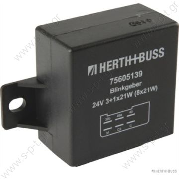 75605139  ΡΕΛΕ ΤΩΝ ΦΛΑΣ   Διακόπτης φλας       ΠΛΑΚΕΤΕΣ FLASHER Electronic, Rated Voltage 24 V, Switching Capacity 3 + 1(8) x 21 W, Port Type 6 x 6,3 mm, Plug Type Blade Terminal, Width 60 mm, Height 60 mm, 75605139  ΡΕΛΕ ΤΩΝ ΦΛΑΣ   Διακόπτης φλας       ΠΛΑΚΕΤΕΣ FLASHER Electronic, Rated Voltage 24 V, Switching Capacity 3 + 1(8) x 21 W, Port Type 6 x 6,3 mm, Plug Type Blade Terminal, Width 60 mm, Height 60 mm,