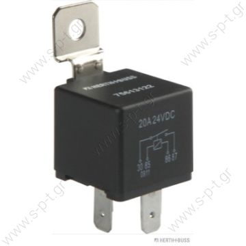 7000613122  ΡΕΛΕ 24 V    Bosch relay 0332014203 Relay      -Nr./Ref.: 81.25902-0058 , 1164016  Flasher relais 24v Bosch