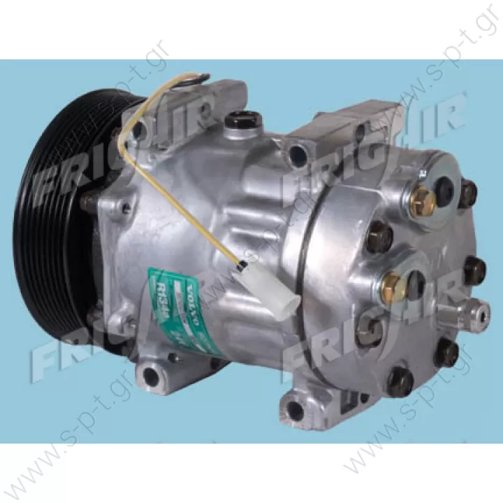 ΣΥΜΠΙΕΣΤΗΣ VOLVO SANDEN  SD7H15 VOLVO FH 920.20099 FH12 OE: 11104251 - 11412631 - 15082727 - 6034 - 8112 - 8113628 - 8191892 - 8242 - 85000315  Other Applications ApplicationYear FH16 I Serie08 93-> Serie C / E FH1208 93-> Various models