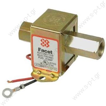 9664 FACET  Fuel pump 12V 132 l/h 3/8-18  Electrical fuel pumps