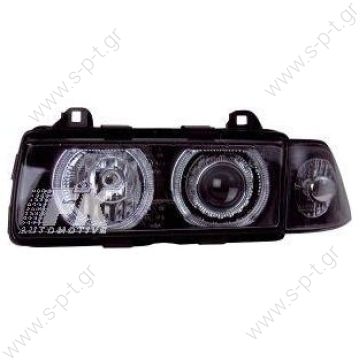 Angel Eyes E36 Sedan Black