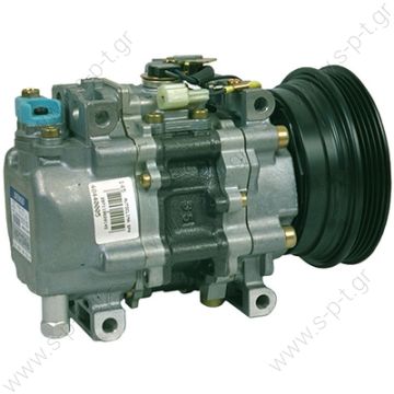 40440005 FIAT Bravo-a 1.6 16v   544071000  46438576  Compressor Denso complete TSP0155319 Compressor A / C Denso TV12SC; 125 mm; PV4; 12V; H / W; Fiat Brava; Bravo; Marea; Lancia Dedra; delta