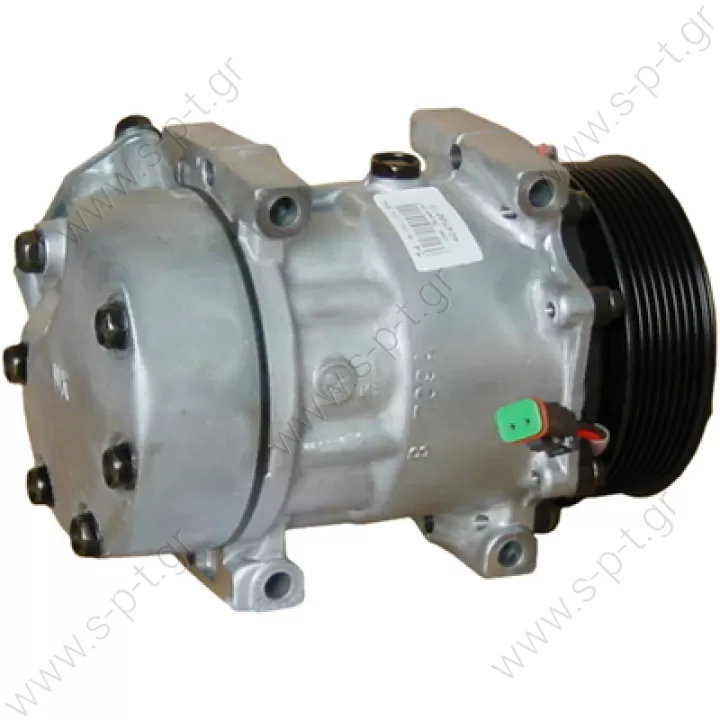40450078 ΣΥΜΠΙΕΣΤΗΣ AIRCONDITION    SCANIA TRUCK 4     SCANIA 144 OE: 10575186 - 1376968 - 1376998 - 1412263 - 1888034 - 575186 - 6024 - 7980 - 8067   Application Year 114 - 12405 96-> 14411 95-> 16405 00-> Serie P/G/R/T03 04->