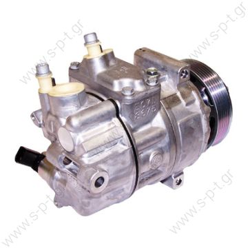 40405154  COMPRESSOR,NEW, SANDEN     VW Caddy III Serie  1601 - 1615 - 1620 - 1711 -PXE16 VW GOLF, JETTA, 01/03-12/13 4 CYL & V6 110mm 6PV NCSU    1K0820803F - 1K0820803G - 