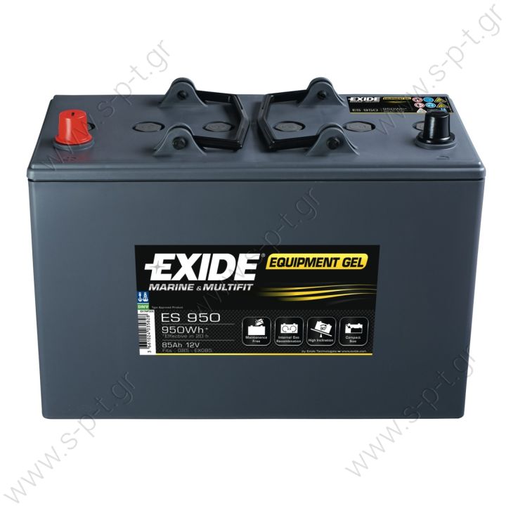 EXIDE ML EQUIPMENT GEL BATTERY