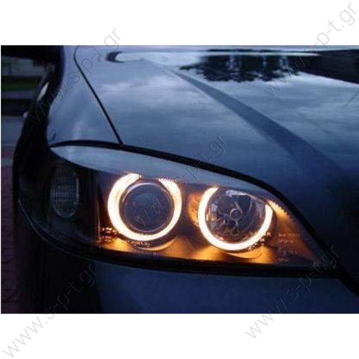OPEL ASTRA G ANGEL EYES BLACK-ΜΑΥΡΑ ANGEL EYES BLACK OPEL ASTRA G 98-04 