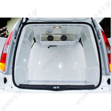 FROSTY 800 - 12V/220V Cod.90900002 FROST 800 -  ΜΟΝΑΔΑ ΚΑΤΑΨΥΞΗΣ ΟΡΟΦΗΣ ΔΥΝΑΤΟΤΗΤΑ ΛΕΙΤΟΥΡΓΙΑΣ ΕΩΣ 0'C ΓΙΑ ΕΠΑΓΓΕΛΜΑΤΙΚΑ ΟΧΗΜΑΤΑ    Electrically powered refrigerating unit suitable for cooling small insulated and isothermal light vehicles (max. 5 m3). 