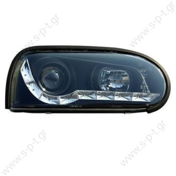 Golf 3 Daylight Φανάρια Black