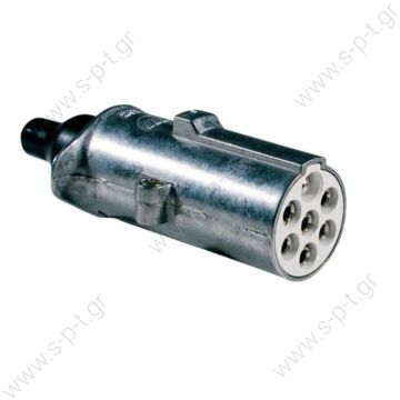 8JA003832001 ΦΙΣ ΣΠΙΡΑΛ ΡΕΥΜΑΤΟΣ  ΜΕΤΑΛΛΙΚΟ 7 pins   S   ΑΝΑΠΟΔΟ   24V     Metal 7-pin plug  ΦΙΣ 7ΠΟΛΙΚΟ 24V 'S' METAΛΙΚΟ 7-pin 24V S type connector (ISO 3731) 8JA003832001 ΦΙΣ ΣΠΙΡΑΛ ΡΕΥΜΑΤΟΣ  ΜΕΤΑΛΛΙΚΟ 7 pins   S   ΑΝΑΠΟΔΟ   24V     Metal 7-pin plug  ΦΙΣ 7ΠΟΛΙΚΟ 24V 'S' METAΛΙΚΟ 7-pin 24V S type connector (ISO 3731)