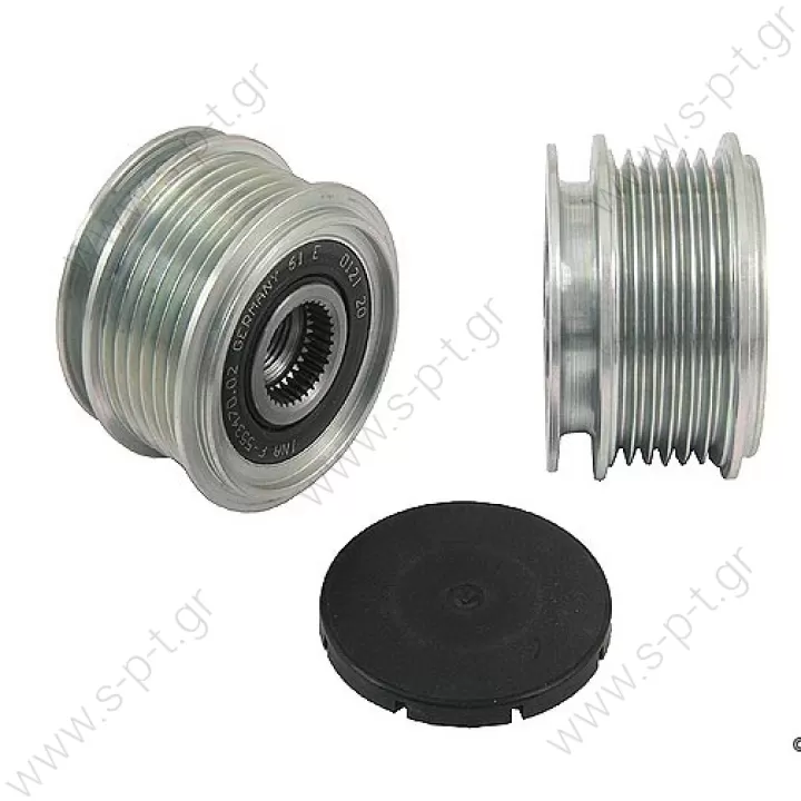 535001210 INA ΤΡΟΧΑΛΙΑ ΔΥΝΑΜΟ AUDI A2, A3, VW GOLF IV, V, 6PV 535001210 Τροχαλία Ιμάντα ΙΝΑ 022903119C     535001210 Τροχαλία Ιμάντα ΙΝΑ 022903119C  