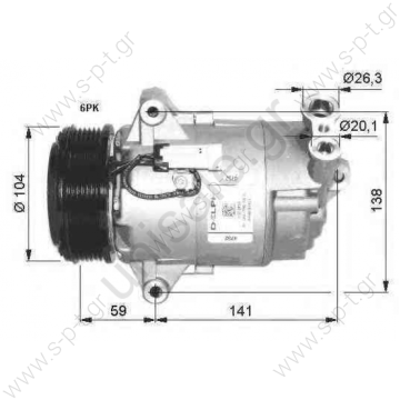 NRF 32400, Compressor, air conditioning OPEL ASTRA H 2004- ASTRA H Estate	2004-... ASTRA H GTC	2005-... ASTRA H TwinTop	2005-... ZAFIRA	2005-... NRF 32400, Compressor, air conditioning OPEL ASTRA H 2004- ASTRA H Estate	2004-... ASTRA H GTC	2005-... ASTRA H TwinTop	2005-... ZAFIRA	2005-...