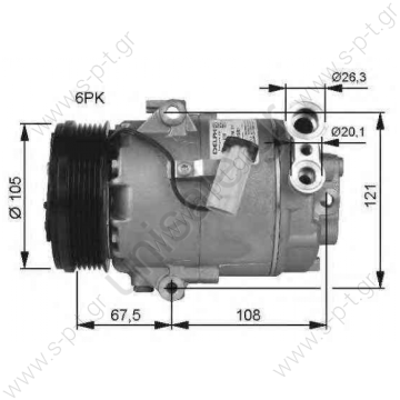 32480 NRF   ΚΟΜΠΡΕΣΕΡ A/C OPEL  ΣΥΜΠΙΕΣΤΗΣ A/C OPEL ASTRA H 1.3 CDTI, GTC 1.3 CDTI     Compressor, air conditioning OPEL ASTRA H 2004- 32480 NRF   ΚΟΜΠΡΕΣΕΡ A/C OPEL  ΣΥΜΠΙΕΣΤΗΣ A/C OPEL ASTRA H 1.3 CDTI, GTC 1.3 CDTI     Compressor, air conditioning OPEL ASTRA H 2004-