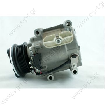 68134 (67134) COMPRESSOR NEW MAKE - MODEL-JAGUAR S-TYPE (4.0)   COMPRESSOR - FORD MODEL - SCROLL OF PK. - 6 DIAMETER WHEEL-97MM No Original XR81188/XR89202