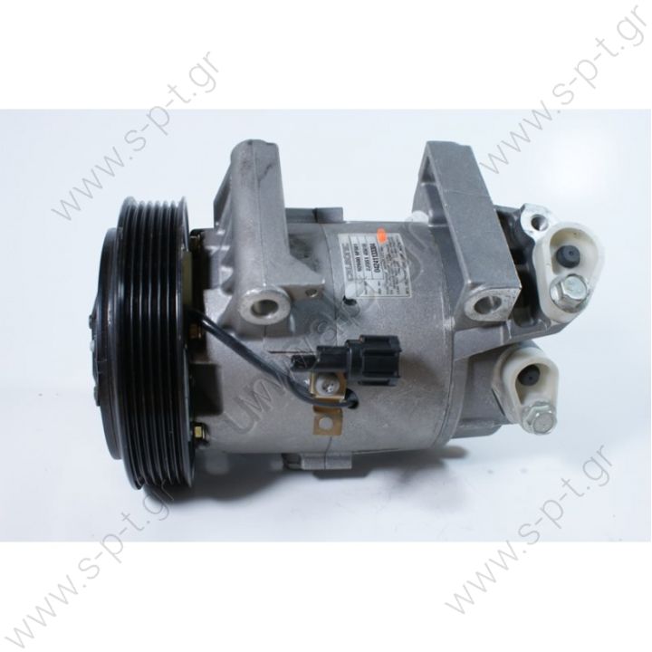 68418 (67418) MODEL NISSAN - ALMERA II (1.5,1.8)  CALSONIC MODEL - CSV13 DIAMETER WHEELS - 135MM NUMBER PK - 6 COMPRESSOR NEW No Original	92600-9F500/92600-9F501/92600-9F510 Power supply	12 V Manufacturer	Calsonic Pulley diameter [mm]	135 Number CP	6