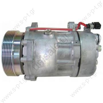 68522 (67522) 1162 Compressor A / C Sanden SD7V16; 119 mm; PV6; 12V; H; Ford Galaxy; Seat Alhambra; Cordoba; Ibiza; Inca; Toledo; VW Caddy; golf; Passat; Polo; Sharan; Vento   SEAT : 1H0820803D, W01H0820803D VOLKSWAGEN : 1H0820803D, W01H0820803D    68522 (67522) 1162 Compressor A / C Sanden SD7V16; 119 mm; PV6; 12V; H; Ford Galaxy; Seat Alhambra; Cordoba; Ibiza; Inca; Toledo; VW Caddy; golf; Passat; Polo; Sharan; Vento   SEAT : 1H0820803D, W01H0820803D VOLKSWAGEN : 1H0820803D, W01H0820803D