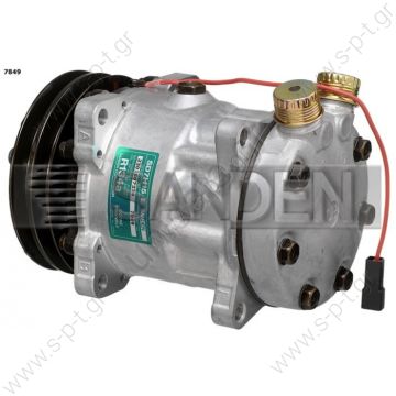 7849  SANDEN   ΚΟΜΠΡΕΣΕΡ   A/C   ΣΥΜΠΙΕΣΤΗΣ SANDEN SD7H15  132A2 12V V-ROT    5800074 COMPRESSOR SD7H15 MODEL - SD7849 PULLEY - 132MM BEL 7849  SANDEN   ΚΟΜΠΡΕΣΕΡ   A/C   ΣΥΜΠΙΕΣΤΗΣ SANDEN SD7H15  132A2 12V V-ROT    5800074 COMPRESSOR SD7H15 MODEL - SD7849 PULLEY - 132MM BEL