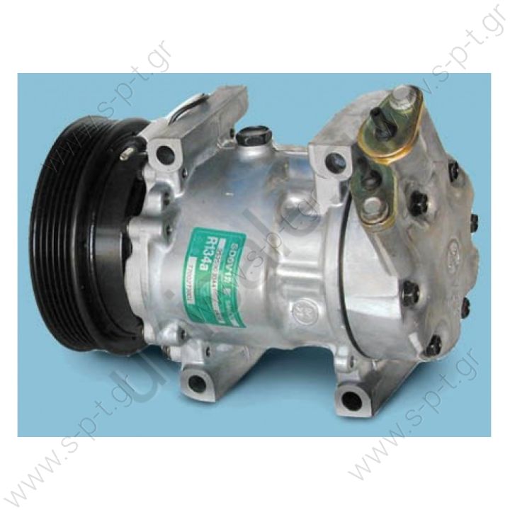 ΣΥΜΠΙΕΣΤΗΣ NISSAN KUBISTAR   NISSAN / RENAULT MODEL - KUBISTAR; CLIO II (1.4,1.6) CLIO (1.4,1.6) MEGANE SCENIC (1.4) Compressor - SANDEN MODEL - 6V12 DIAMETER WHEELS - 125MM NUMBER PK - 6 COMPRESSOR NEW No Original  2763000QAE 0.27630-00QAA  